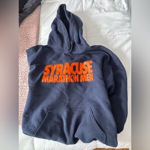 Navy Syracuse Marathon Men Hoodie